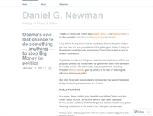 Tablet Screenshot of danielgnewman.com